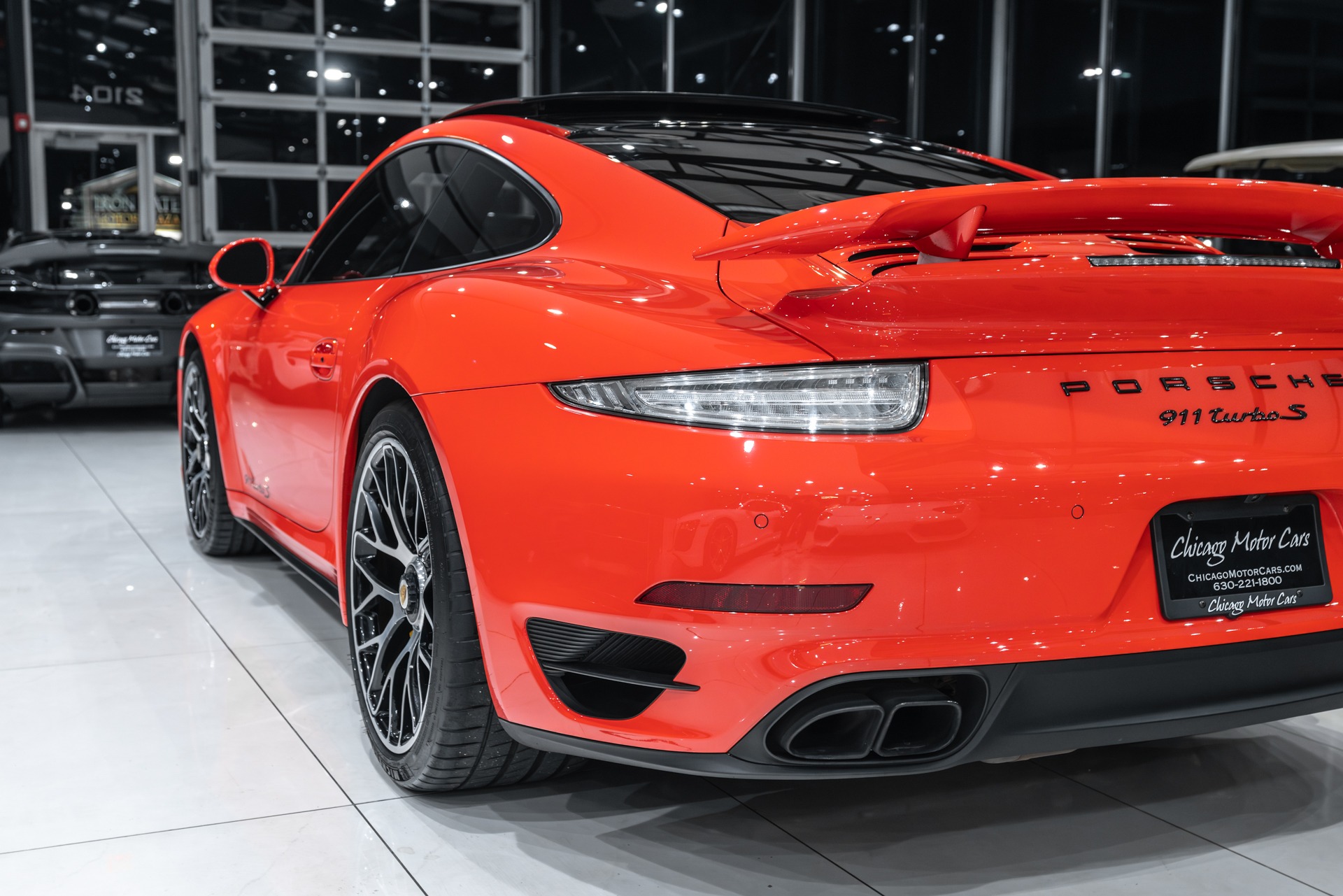 Used-2016-Porsche-911-Turbo-S-Coupe-MSRP-196685-Lava-Orange-Cobb-Tune-Soul-Exhaust