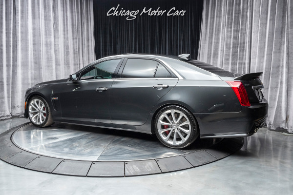 Used 2018 Cadillac CTS V Sedan Original MSRP $110K+ CARBON FIBER PACKAGE & RECARO RACING SEATS! for sale Sold at Chicago Motor Cars in West Chicago IL 60185 3