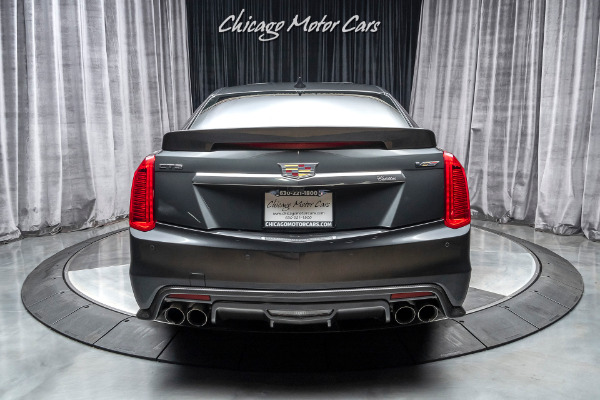 Used 2018 Cadillac CTS V Sedan Original MSRP $110K+ CARBON FIBER PACKAGE & RECARO RACING SEATS! for sale Sold at Chicago Motor Cars in West Chicago IL 60185 4