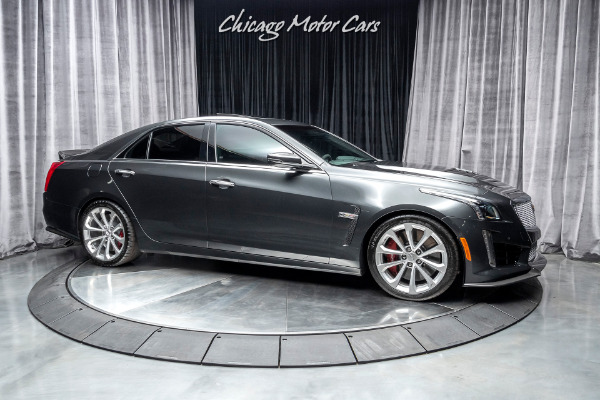 Used 2018 Cadillac CTS V Sedan Original MSRP $110K+ CARBON FIBER PACKAGE & RECARO RACING SEATS! for sale Sold at Chicago Motor Cars in West Chicago IL 60185 6