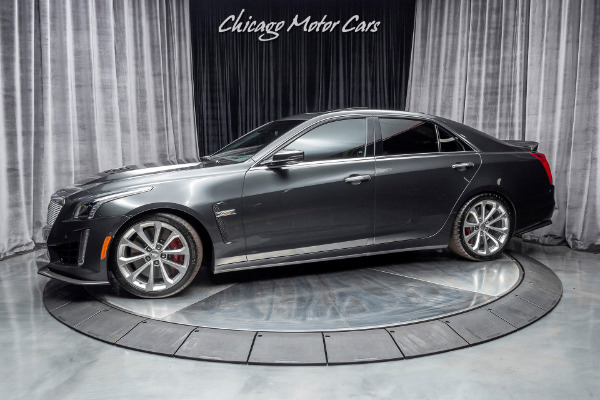 Used 2018 Cadillac CTS V Sedan Original MSRP $110K+ CARBON FIBER PACKAGE & RECARO RACING SEATS! for sale Sold at Chicago Motor Cars in West Chicago IL 60185 1
