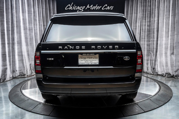 Used 2016 Land Rover Range Rover HSE ORIGINAL LIST $93K+! FACTORY WARRANTY! for sale Sold at Chicago Motor Cars in West Chicago IL 60185 4