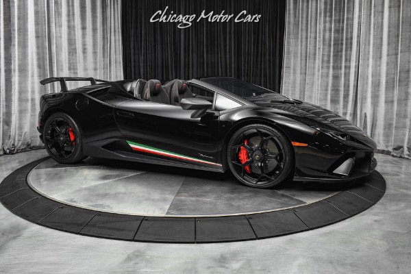 Used 2018 Lamborghini Huracan LP640-4 Performante Spyder MSRP $346K+ LOADED WITH OPTIONS! for sale Sold at Chicago Motor Cars in West Chicago IL 60185 6