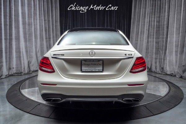 Used 2018 Mercedes-Benz E43 AMG Premium 2 Pkg-PANO ROOF-DESIGNO WHITE! for sale Sold at Chicago Motor Cars in West Chicago IL 60185 4