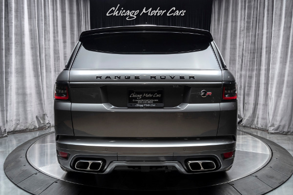 Used 2019 Land Rover Range Rover Sport SVR SUV Original MSRP $137K+ LOADED WITH FACTORY OPTIONS! ONLY 8K MILES! for sale Sold at Chicago Motor Cars in West Chicago IL 60185 4