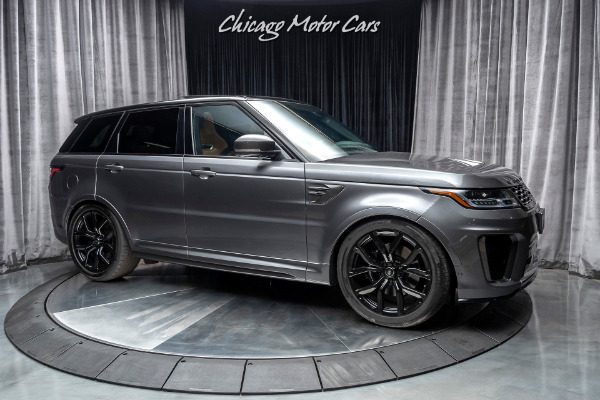 Used 2019 Land Rover Range Rover Sport SVR SUV Original MSRP $137K+ LOADED WITH FACTORY OPTIONS! ONLY 8K MILES! for sale Sold at Chicago Motor Cars in West Chicago IL 60185 6