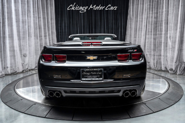Used 2013 Chevrolet Camaro ZL1 Convertible - PERFORMANCE UPGRADES! for sale Sold at Chicago Motor Cars in West Chicago IL 60185 4