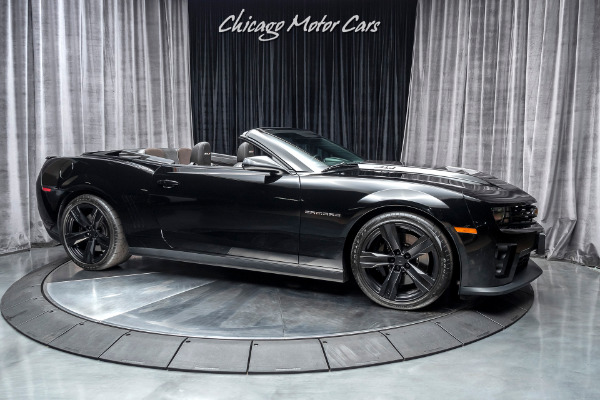 Used 2013 Chevrolet Camaro ZL1 Convertible - PERFORMANCE UPGRADES! for sale Sold at Chicago Motor Cars in West Chicago IL 60185 6