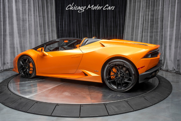 Used 2017 Lamborghini Huracan LP 610-4 Spyder MSRP $312K+ CUSTOM EXTERIOR & INTERIOR! for sale Sold at Chicago Motor Cars in West Chicago IL 60185 3