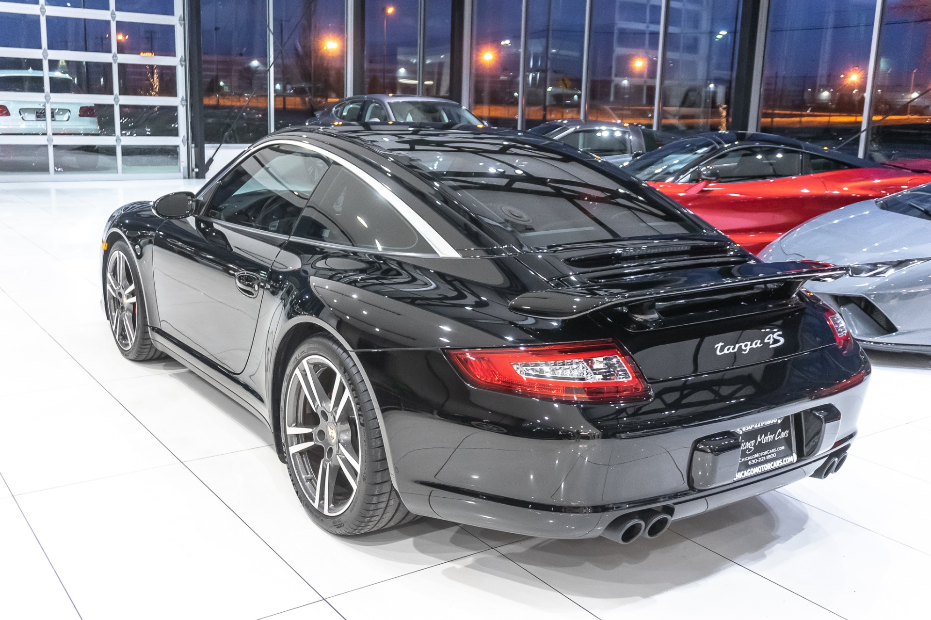 Used-2008-Porsche-911-Targa-4S-6-SPEED-SPORT-CHRONO-BOSE-ONLY-18K-MILES