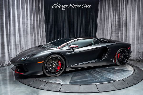 Used 2016 Lamborghini Aventador LP700-4 Pirelli Edition Roadster MSRP $476K+ 1 OF 30 PRODUCED FOR THE U.S.! for sale Sold at Chicago Motor Cars in West Chicago IL 60185 2