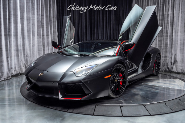 Used 2016 Lamborghini Aventador LP700-4 Pirelli Edition Roadster MSRP $476K+ 1 OF 30 PRODUCED FOR THE U.S.! for sale Sold at Chicago Motor Cars in West Chicago IL 60185 3