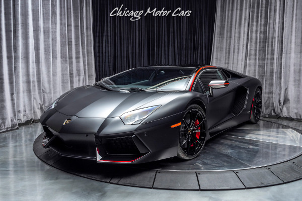Used 2016 Lamborghini Aventador LP700-4 Pirelli Edition Roadster MSRP $476K+ 1 OF 30 PRODUCED FOR THE U.S.! for sale Sold at Chicago Motor Cars in West Chicago IL 60185 4