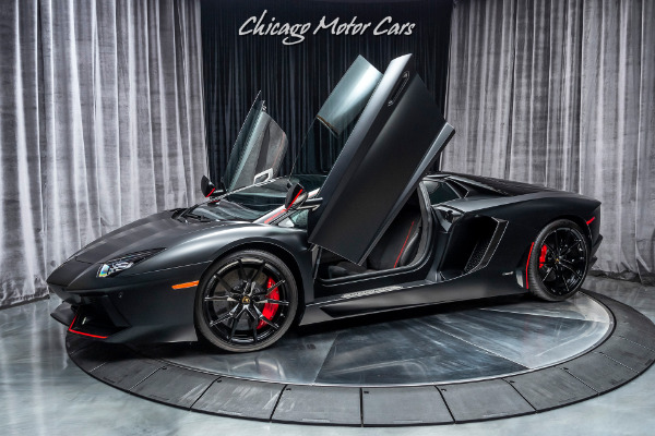 Used 2016 Lamborghini Aventador LP700-4 Pirelli Edition Roadster MSRP $476K+ 1 OF 30 PRODUCED FOR THE U.S.! for sale Sold at Chicago Motor Cars in West Chicago IL 60185 1