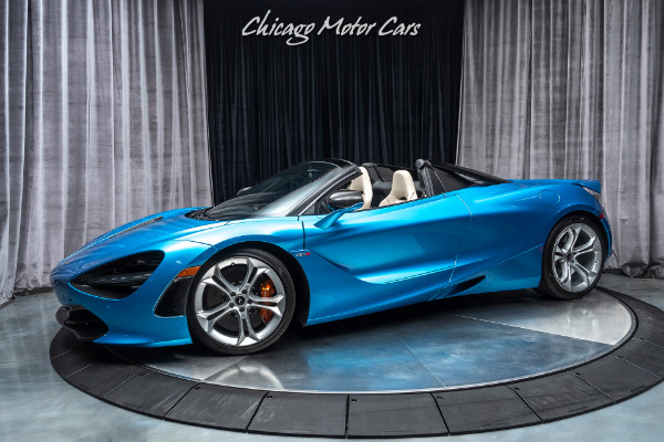 Used 2020 McLaren 720S Spider Spider MSRP $386,100+ K40 Radar! Entire Body Paint Protection Film Installe for sale Sold at Chicago Motor Cars in West Chicago IL 60185 2