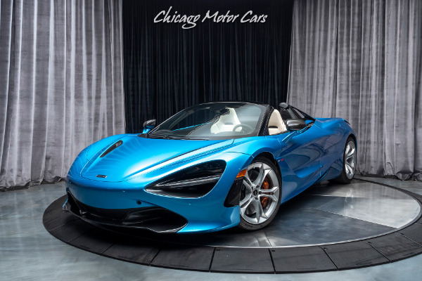 Used 2020 McLaren 720S Spider Spider MSRP $386,100+ K40 Radar! Entire Body Paint Protection Film Installe for sale Sold at Chicago Motor Cars in West Chicago IL 60185 4