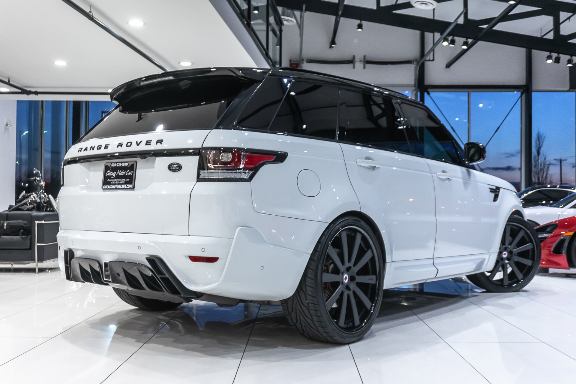 Used-2015-Land-Rover-Range-Rover-Sport-V8-Supercharged-STARTECH-Kit--HRE-Wheels-Big--Upgrades