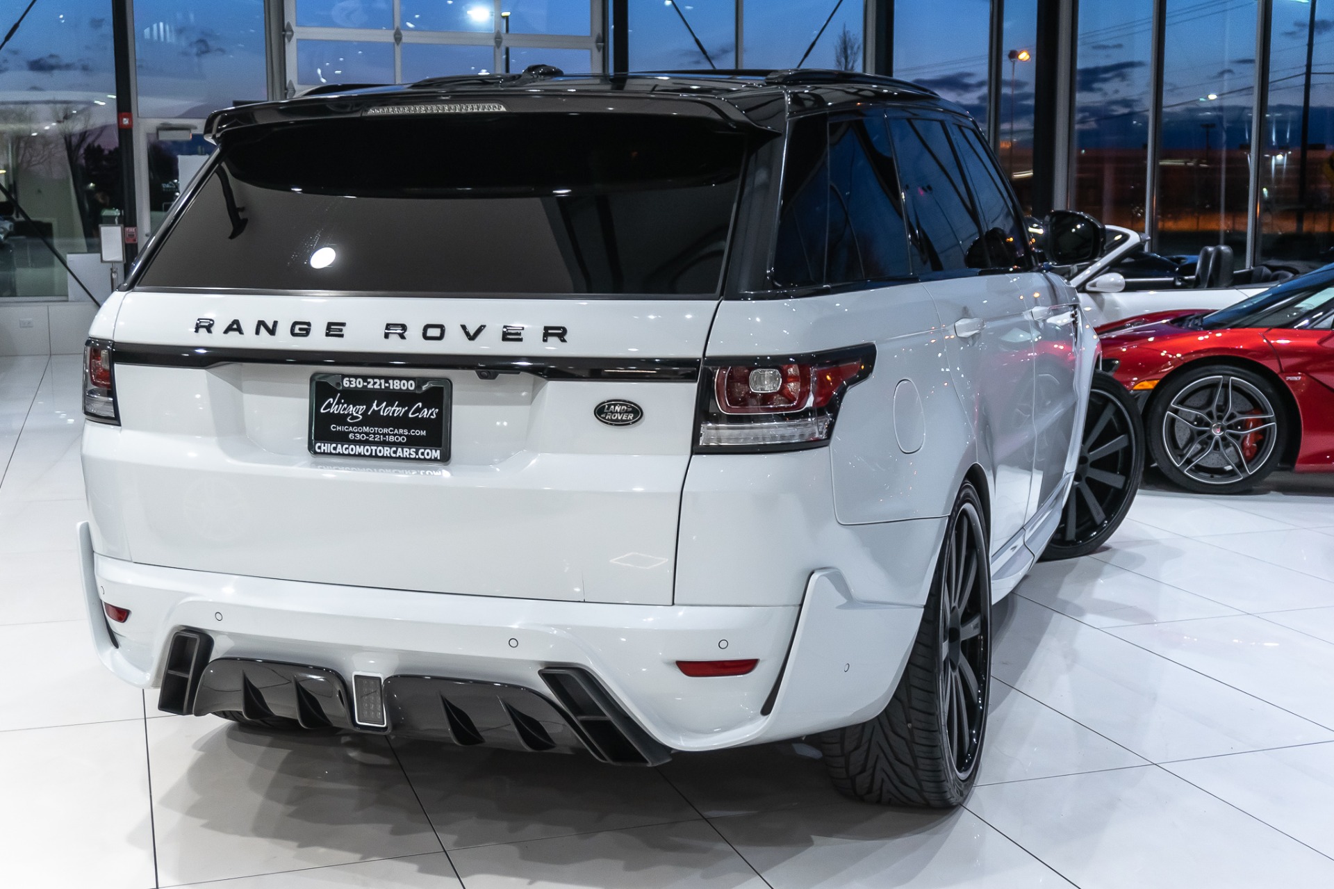 Used-2015-Land-Rover-Range-Rover-Sport-V8-Supercharged-STARTECH-Kit--HRE-Wheels-Big--Upgrades