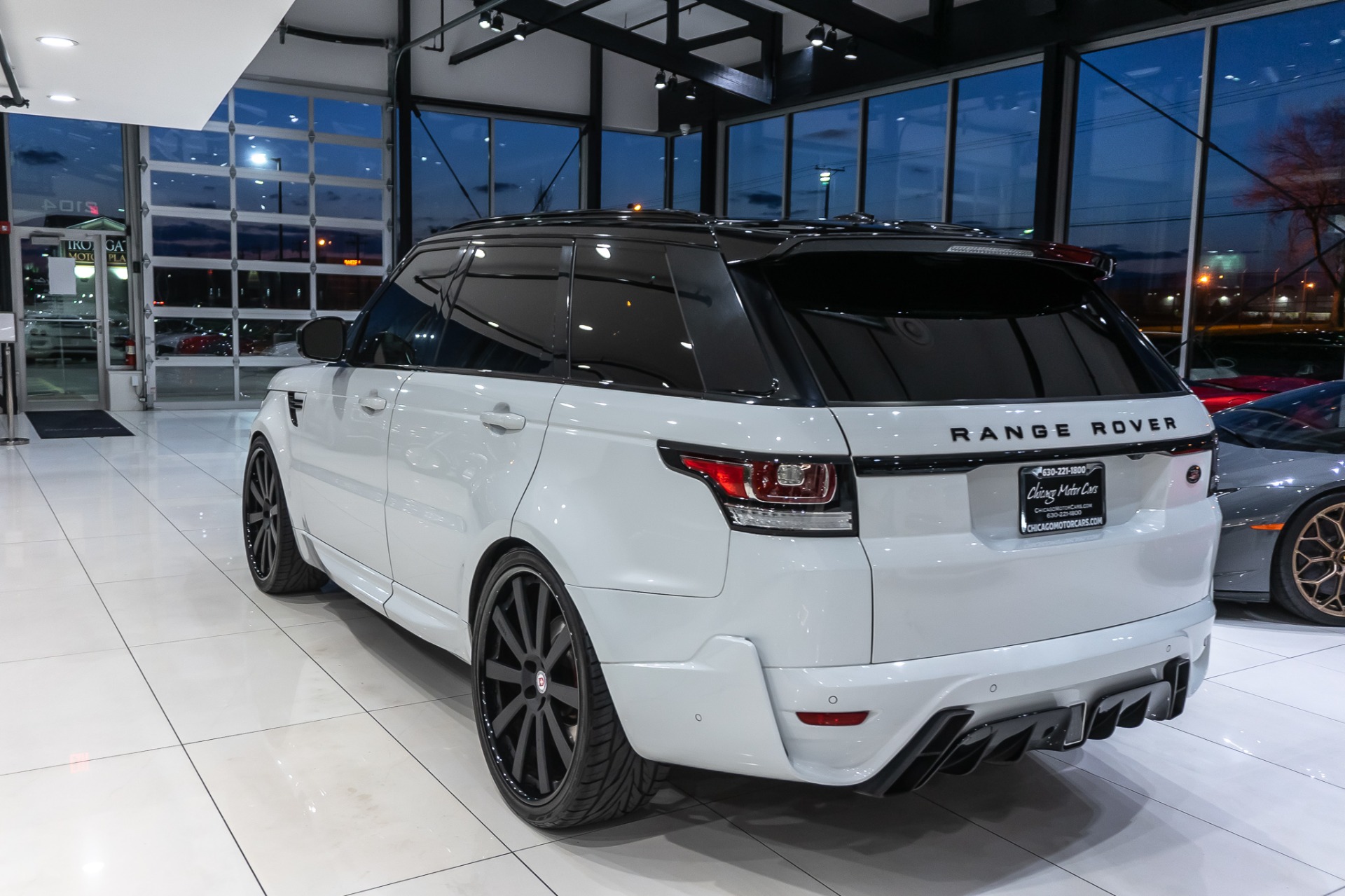 Used-2015-Land-Rover-Range-Rover-Sport-V8-Supercharged-STARTECH-Kit--HRE-Wheels-Big--Upgrades