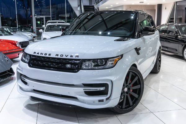 Used 2015 Land Rover Range Rover Sport V8 Supercharged STARTECH Kit + HRE Wheels Big $ Upgrades! for sale Sold at Chicago Motor Cars in West Chicago IL 60185 3