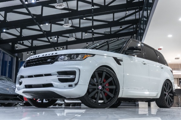 Used-2015-Land-Rover-Range-Rover-Sport-V8-Supercharged-STARTECH-Kit--HRE-Wheels-Big--Upgrades