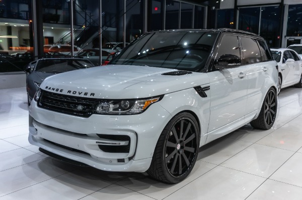 Used-2015-Land-Rover-Range-Rover-Sport-V8-Supercharged-STARTECH-Kit--HRE-Wheels-Big--Upgrades