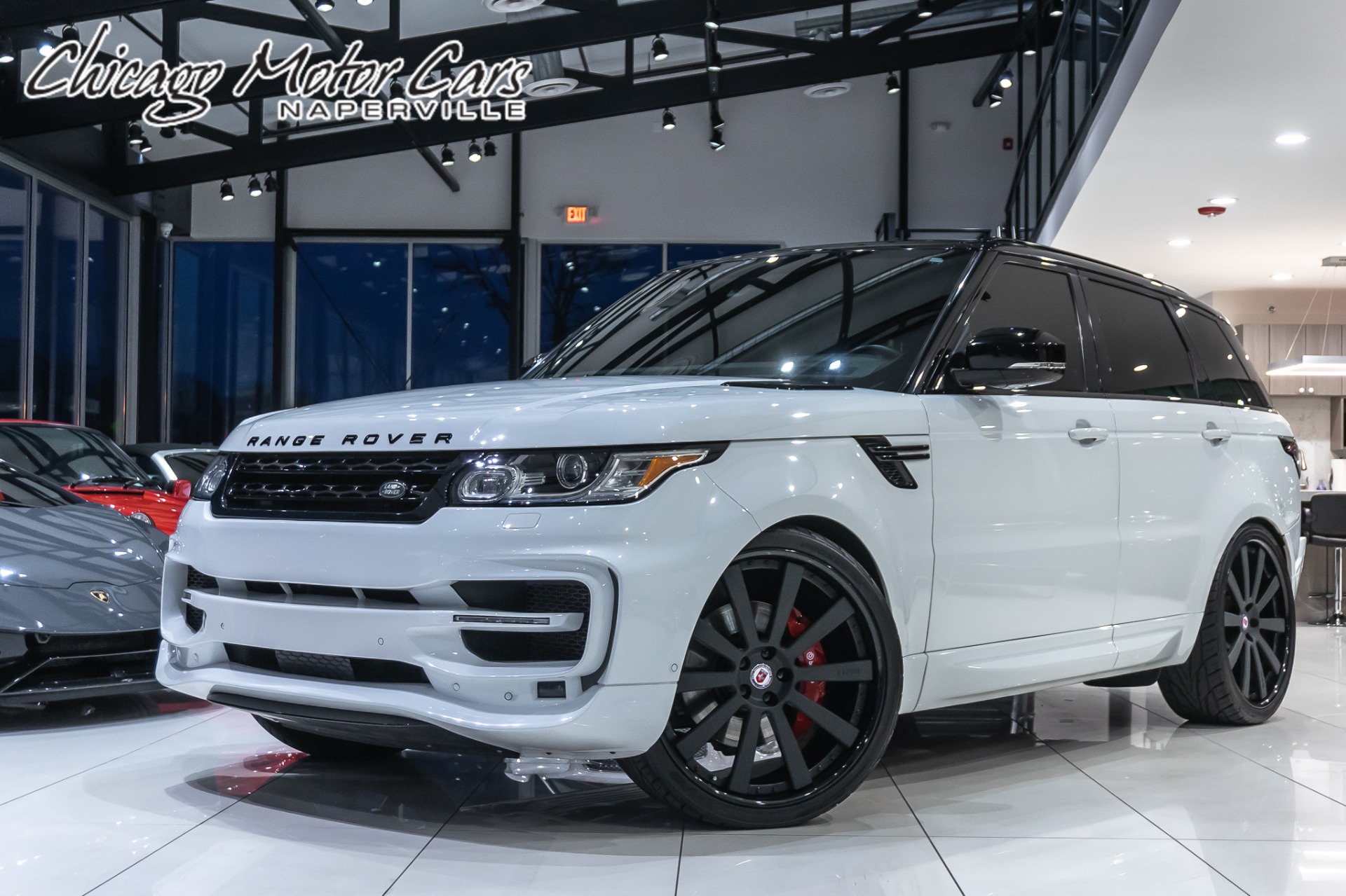 Used-2015-Land-Rover-Range-Rover-Sport-V8-Supercharged-STARTECH-Kit--HRE-Wheels-Big--Upgrades