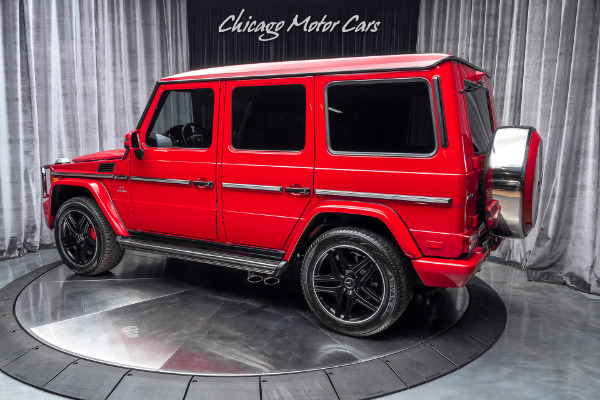 Used 2017 Mercedes-Benz G63 AMG *RARE! DESIGNO MANUFAKTUR Mars RED* MSRP $157k+ for sale Sold at Chicago Motor Cars in West Chicago IL 60185 3