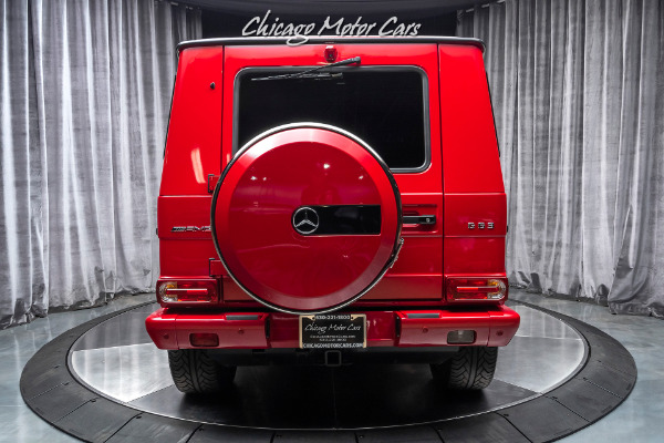 Used 2017 Mercedes-Benz G63 AMG *RARE! DESIGNO MANUFAKTUR Mars RED* MSRP $157k+ for sale Sold at Chicago Motor Cars in West Chicago IL 60185 4