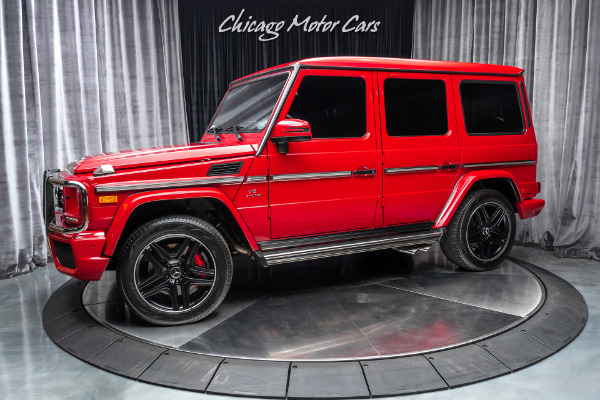 Used 2017 Mercedes-Benz G63 AMG *RARE! DESIGNO MANUFAKTUR Mars RED* MSRP $157k+ for sale Sold at Chicago Motor Cars in West Chicago IL 60185 1