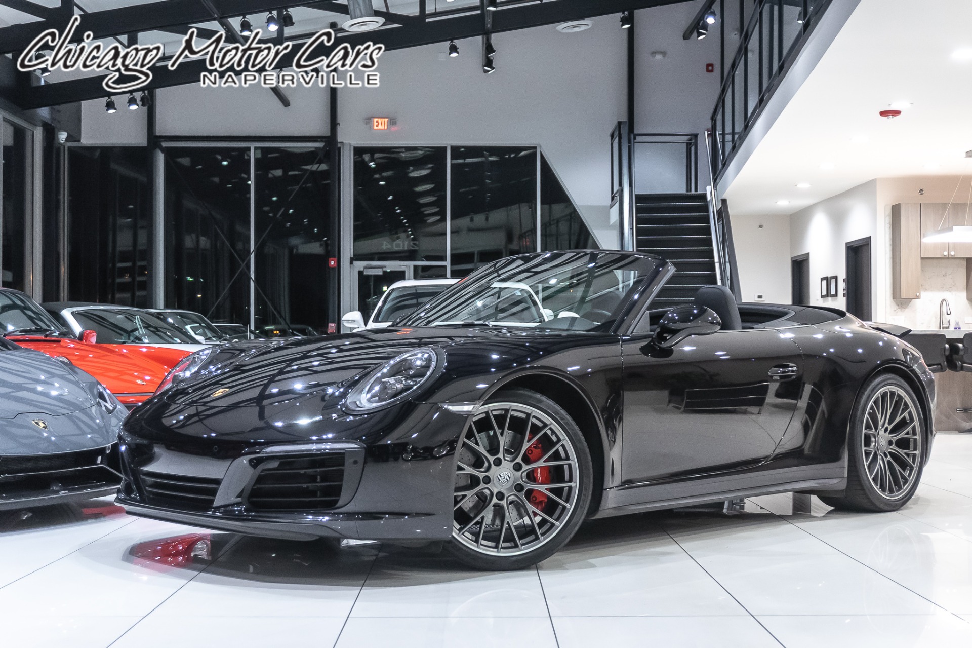 Used 2017 Porsche 911 Carrera 4S Cabriolet Original MSRP $151k+ Premium Package & Sport Package! for sale Sold at Chicago Motor Cars in West Chicago IL 60185 1