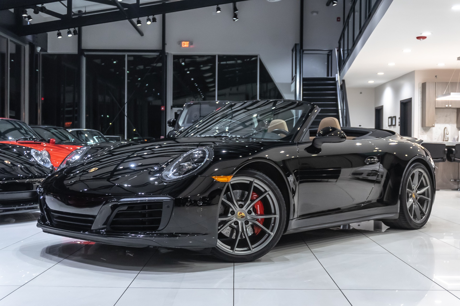 Used-2017-Porsche-911-Carrera-4S-Cabriolet-RARE-Manual-Transmission-140KMSRP