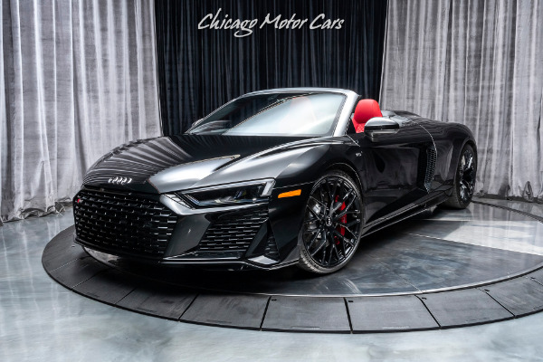 Used 2020 Audi R8 5.2L V10 Quattro Spyder Convertible MSRP $203k+ ONLY 2,700 MILES! for sale Sold at Chicago Motor Cars in West Chicago IL 60185 2