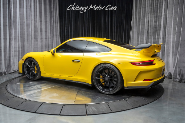 Used 2018 Porsche 911 GT3 Coupe MSRP $185k+ CERAMIC COATED! PDK TRANS! ONLY 2K MILES! for sale Sold at Chicago Motor Cars in West Chicago IL 60185 3