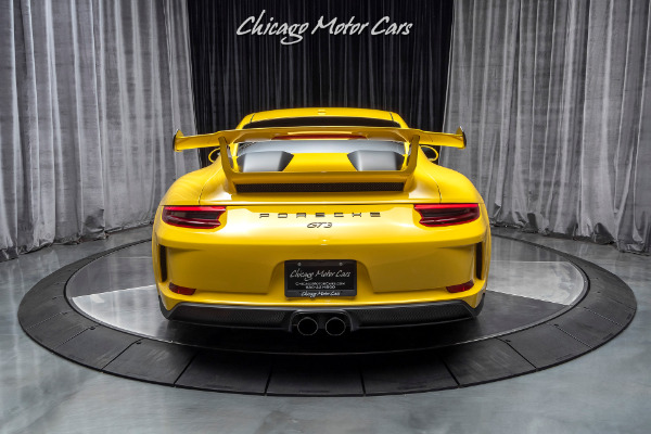 Used 2018 Porsche 911 GT3 Coupe MSRP $185k+ CERAMIC COATED! PDK TRANS! ONLY 2K MILES! for sale Sold at Chicago Motor Cars in West Chicago IL 60185 4