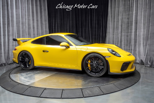 Used 2018 Porsche 911 GT3 Coupe MSRP $185k+ CERAMIC COATED! PDK TRANS! ONLY 2K MILES! for sale Sold at Chicago Motor Cars in West Chicago IL 60185 6