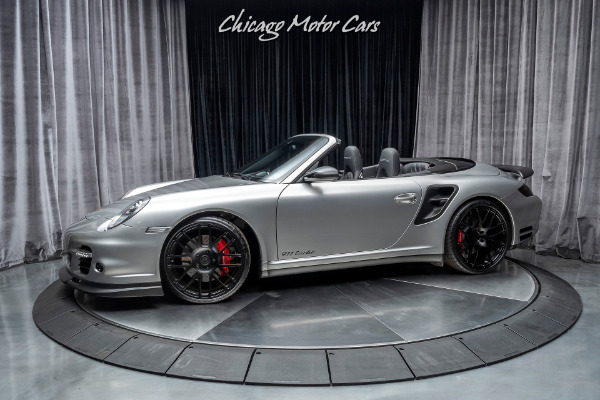 Used 2008 Porsche 911 Turbo Cabriolet 800+HP Original MSRP $144k+ Upgrades Carbon Fiber Only 8k Miles for sale Sold at Chicago Motor Cars in West Chicago IL 60185 1