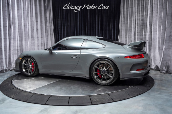 Used 2015 Porsche 911 GT3 Coupe 18-Way ADAPTIVE SPORT Seats! GMG Exhaust LOADED Nardo Wrap for sale Sold at Chicago Motor Cars in West Chicago IL 60185 3