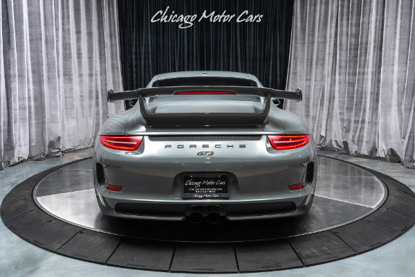 Used 2015 Porsche 911 GT3 Coupe 18-Way ADAPTIVE SPORT Seats! GMG Exhaust LOADED Nardo Wrap for sale Sold at Chicago Motor Cars in West Chicago IL 60185 4