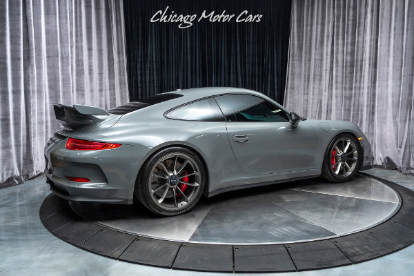 Used 2015 Porsche 911 GT3 Coupe 18-Way ADAPTIVE SPORT Seats! GMG Exhaust LOADED Nardo Wrap for sale Sold at Chicago Motor Cars in West Chicago IL 60185 5