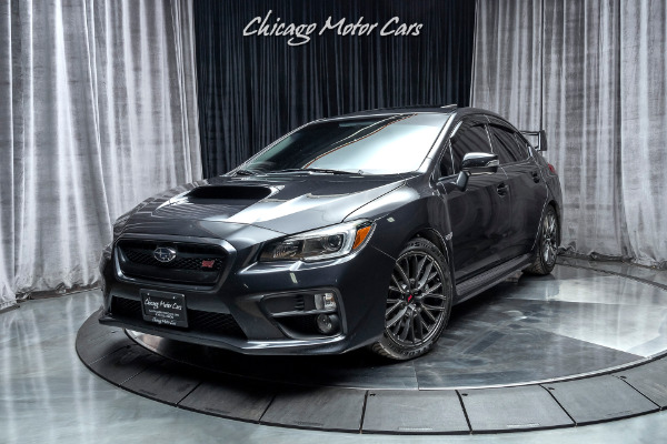 Used 2015 Subaru WRX STI Limited Sedan ONLY 38K Miles!  FUN 6-SPEED MANUAL! for sale Sold at Chicago Motor Cars in West Chicago IL 60185 2