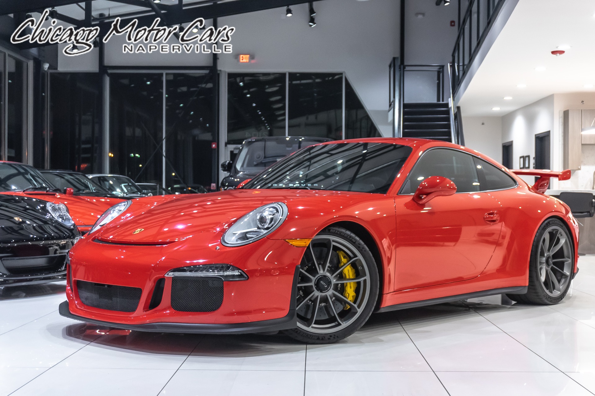Used 2014 Porsche 911 GT3 CARBON CERAMIC BRAKES! $144k+MSRP! ONLY 8K MILES! for sale Sold at Chicago Motor Cars in West Chicago IL 60185 1