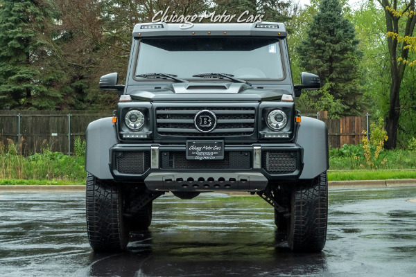 Used 2017 Mercedes-Benz G550 4x4 Squared SUV Brabus Package Matte Black LOADED Carbon Fiber! for sale Sold at Chicago Motor Cars in West Chicago IL 60185 3