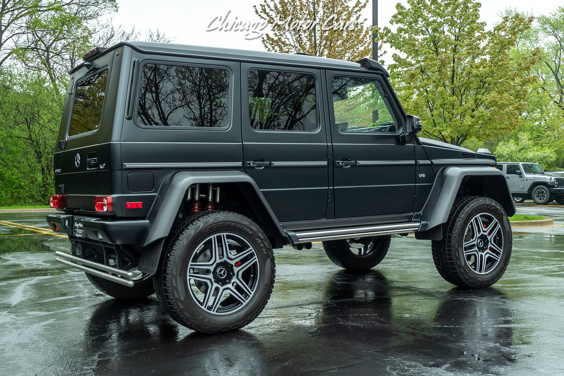 Used-2017-Mercedes-Benz-G550-4x4-Squared-SUV-Brabus-Package-Matte-Black-LOADED-Carbon-Fiber