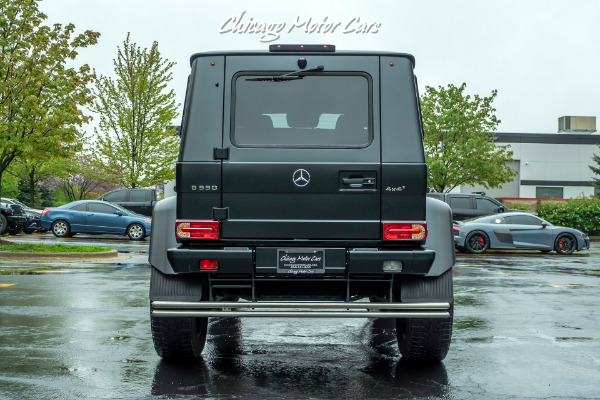 Used 2017 Mercedes-Benz G550 4x4 Squared SUV Brabus Package Matte Black LOADED Carbon Fiber! for sale Sold at Chicago Motor Cars in West Chicago IL 60185 6