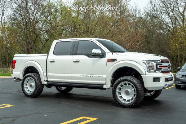 Used 2019 Ford F-150 Harley-Davidson #359 MSRP $97,710 Lariat SuperCrew for sale Sold at Chicago Motor Cars in West Chicago IL 60185 4
