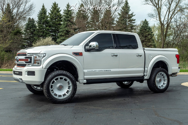 Used 2019 Ford F-150 Harley-Davidson #359 MSRP $97,710 Lariat SuperCrew for sale Sold at Chicago Motor Cars in West Chicago IL 60185 1