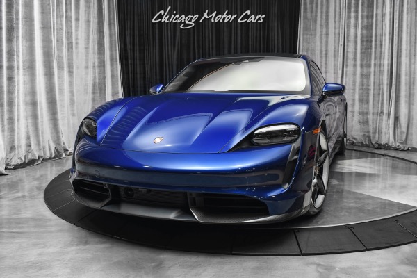 Used 2020 Porsche Taycan Turbo S Sedan Original MSRP $203K+ LOADED Premium Package Burmester 3D for sale Sold at Chicago Motor Cars in West Chicago IL 60185 2