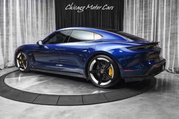 Used 2020 Porsche Taycan Turbo S Sedan Original MSRP $203K+ LOADED Premium Package Burmester 3D for sale Sold at Chicago Motor Cars in West Chicago IL 60185 3