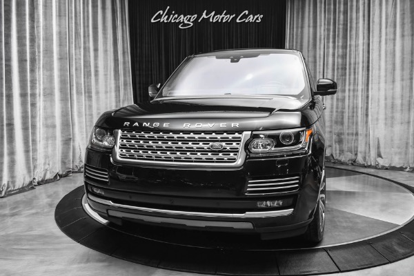 Used 2017 Land Rover Range Rover Autobiography Supercharged Loaded Power Running Boards TV DVD for sale Sold at Chicago Motor Cars in West Chicago IL 60185 2